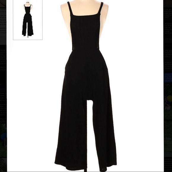 Sienna Sky Pants - Black Jumpsuit